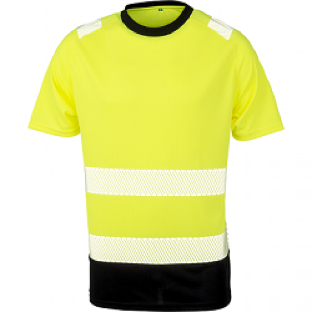 Safe Guard Recycled Safety T-shirt Yellow L/XL - Yellow/black
