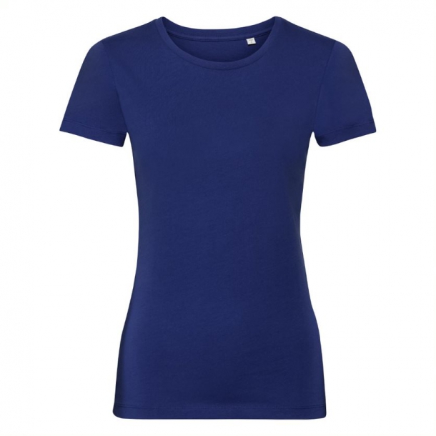 Ladies Authentic Tee Pure Organic Bright Royal XS