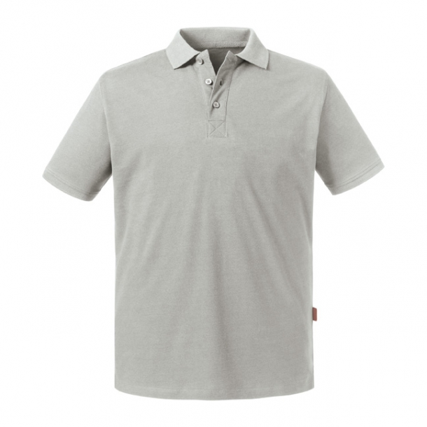 Mens Pure Organic Polo Stone 2XL