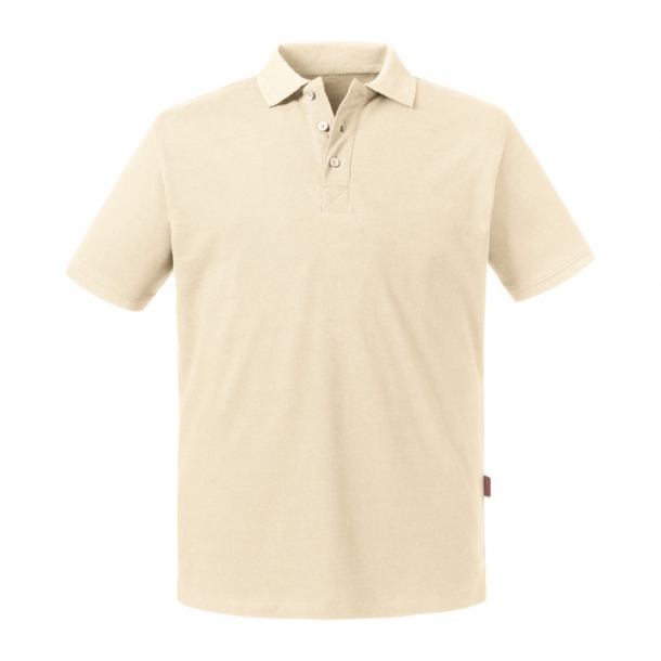 Mens Pure Organic Polo Natural 2XL