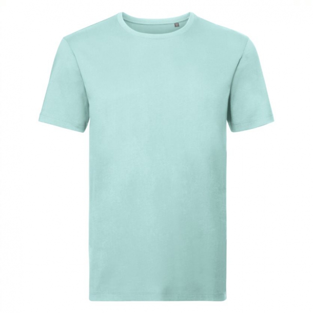 Mens Authentic Tee Pure Organic Aqua 3XL