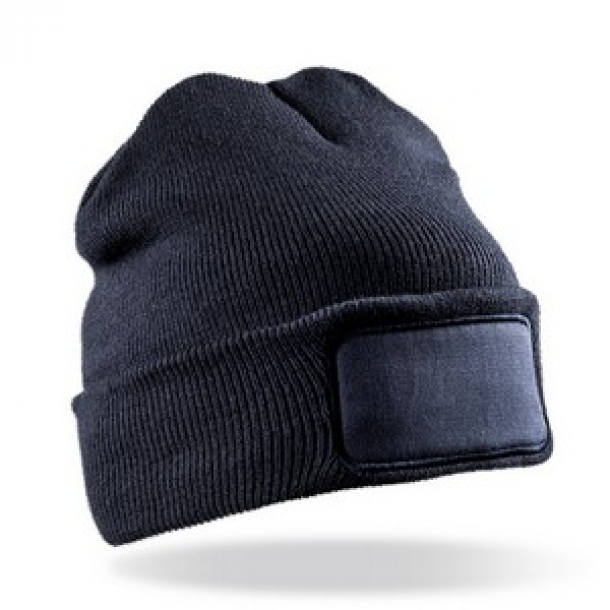Double Knit Printers Beanie Navy U
