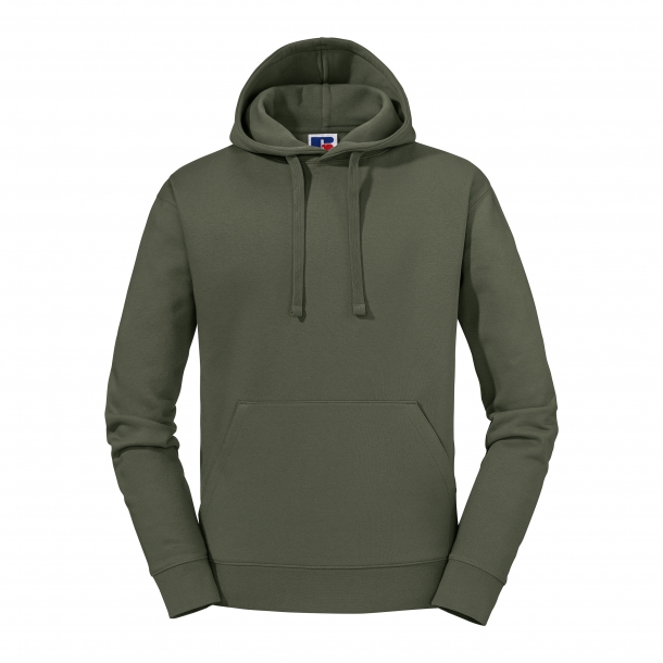 Adults Authentic Hooded Sweat 80/20 Olive M