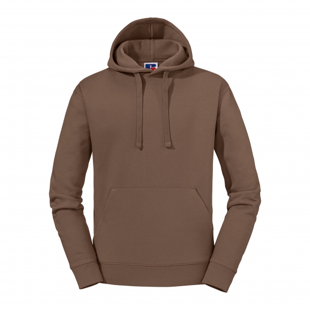 Adults Authentic Hooded Sweat 80/20 Mocha 2XL