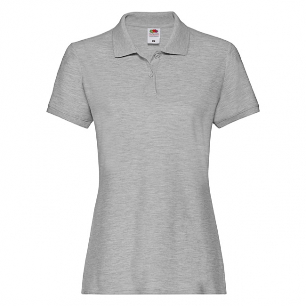 Lady Fit Premium Polo Athletic Heather 2XL