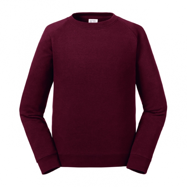 Kids Authentic Raglan Sweat Burgundy 5-6 (116)