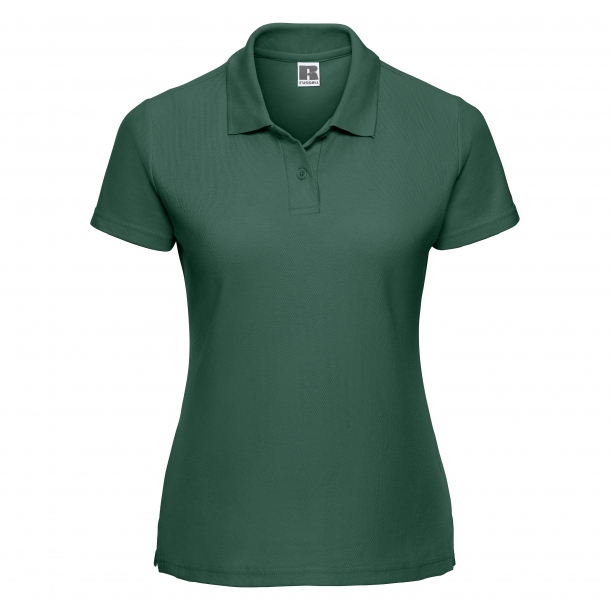 Ladies Classic Polycotton Polo Bottle Green M