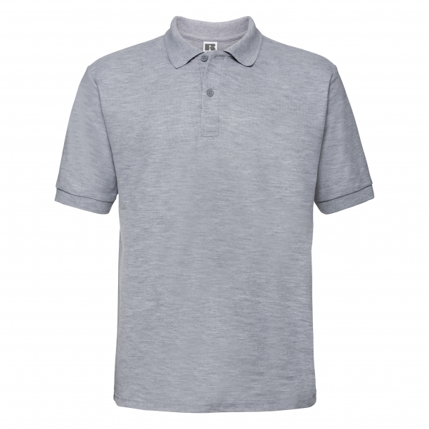Mens Classic Polycotton Polo Light Oxford L