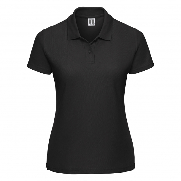 Ladies Classic Polycotton Polo Black S