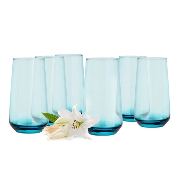 Szklanka Sunset - Turkusowy