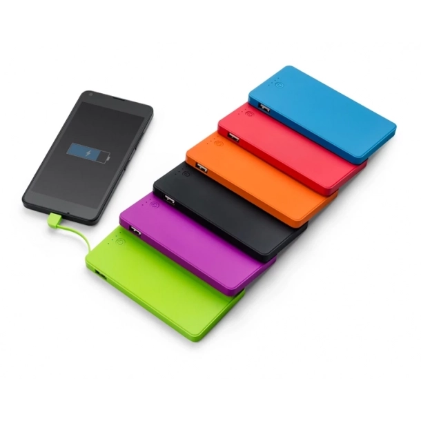 Powerbank VIVID 4000 mAh - Fioletowy