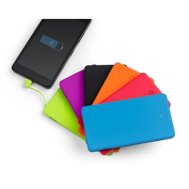 Powerbank VIVID 4000 mAh - Fioletowy
