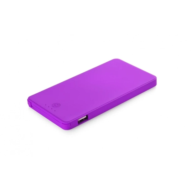 Powerbank VIVID 4000 mAh - Fioletowy