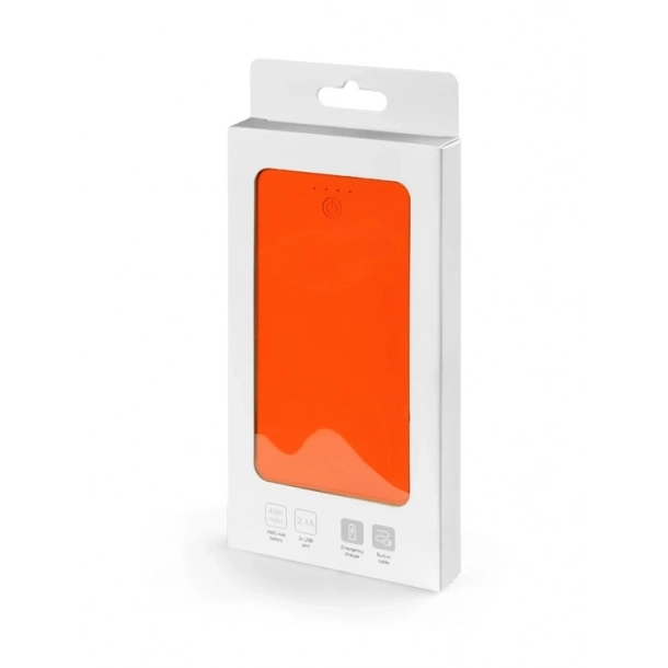 Power bank VIVID 4000 mAh - Pomarańczowy