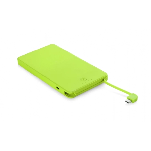 Power bank VIVID 4000 mAh - Jasny Zielony