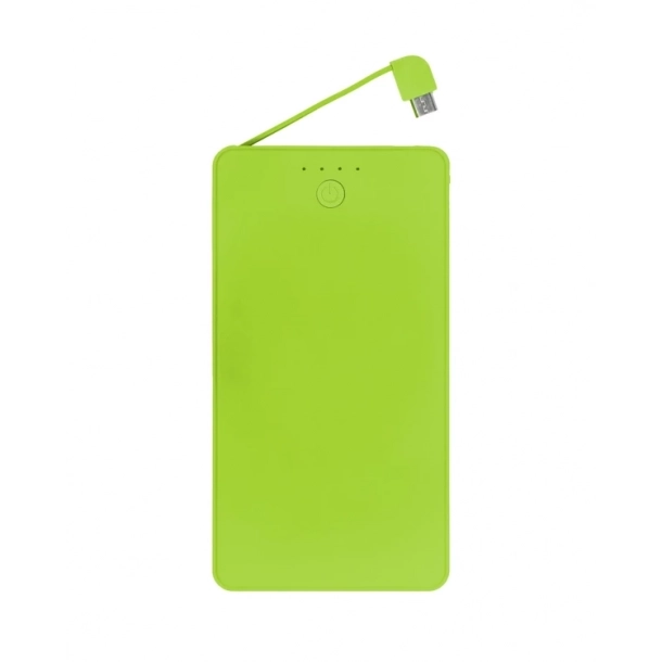 Power bank VIVID 4000 mAh - Jasny Zielony