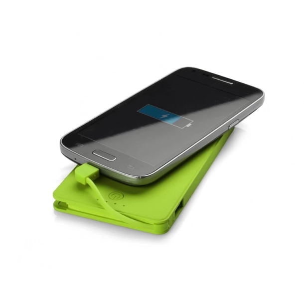 Power bank VIVID 4000 mAh - Jasny Zielony
