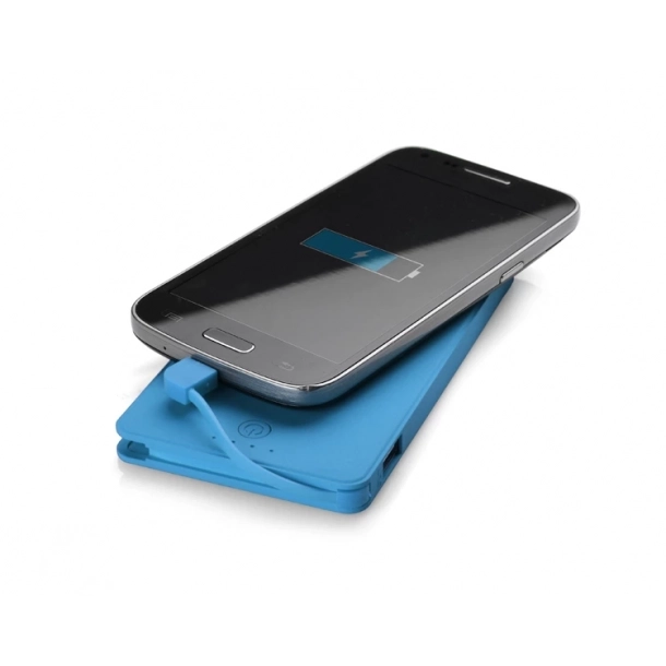 Power bank VIVID 4000 mAh - Błękitny