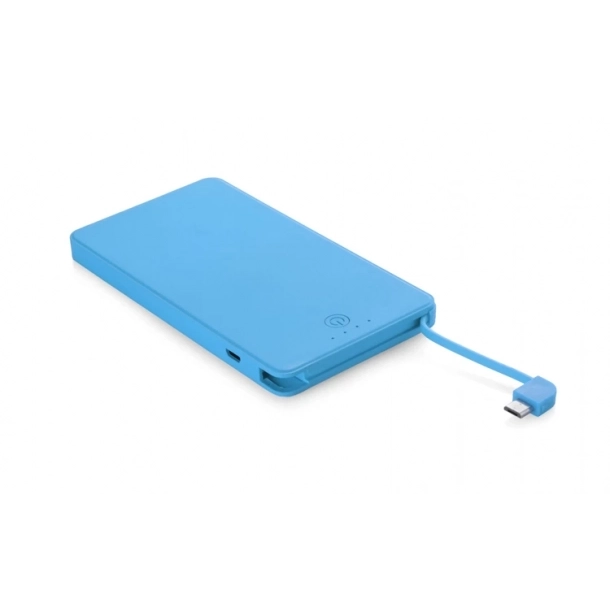 Power bank VIVID 4000 mAh - Błękitny