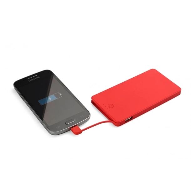 Power bank VIVID 4000 mAh - Czerwony