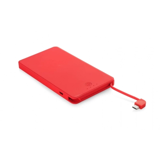 Power bank VIVID 4000 mAh - Czerwony