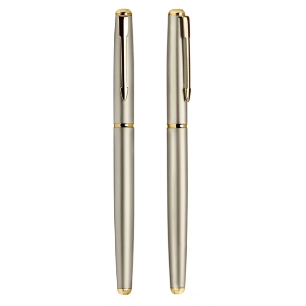 Pióro kulkowe GLOW GOLD - Szampański