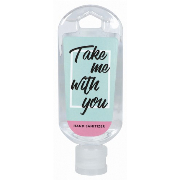 Żel antybakteryjny do dezynfekcji rąk w butelce z uszkiem 80ml