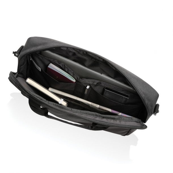 Torba na laptopa 15,6' AWARE™ Kazu, poliester z recyklingu