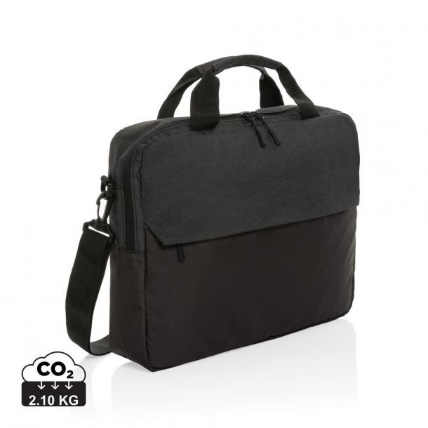 Torba na laptopa 15,6' AWARE™ Kazu, poliester z recyklingu