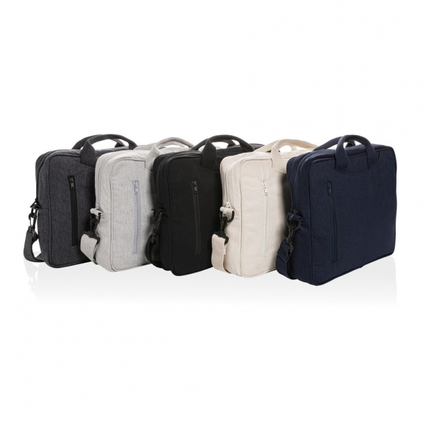 Torba na laptopa 15,4' AWARE™ Laluka, bawełna z recyklingu