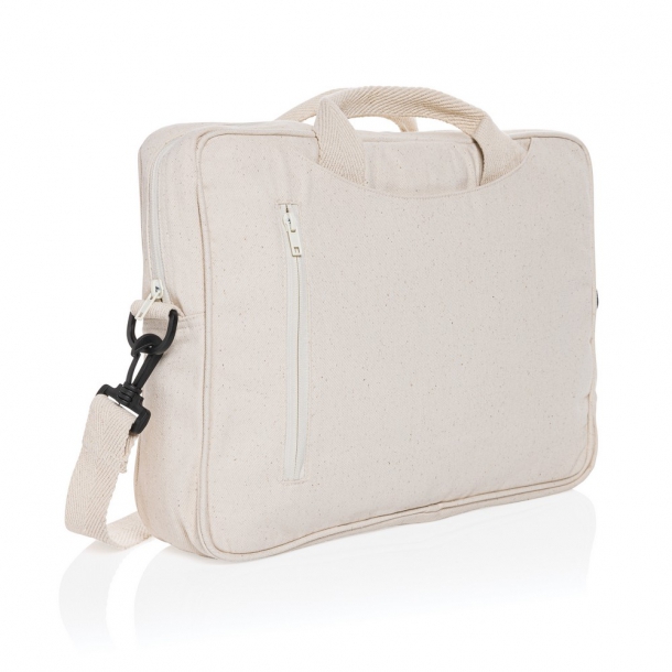 Torba na laptopa 15,4' AWARE™ Laluka, bawełna z recyklingu