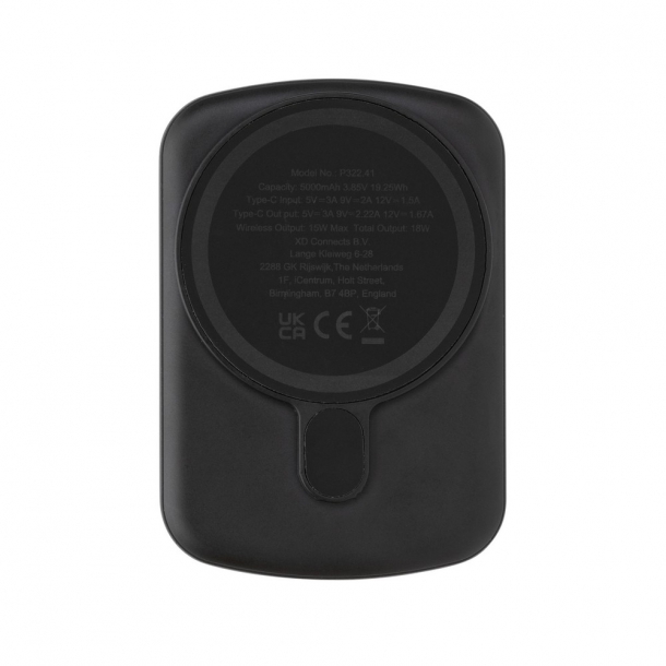 Magnetyczny bezprzewodowy power bank 5000 mAh MagBoost