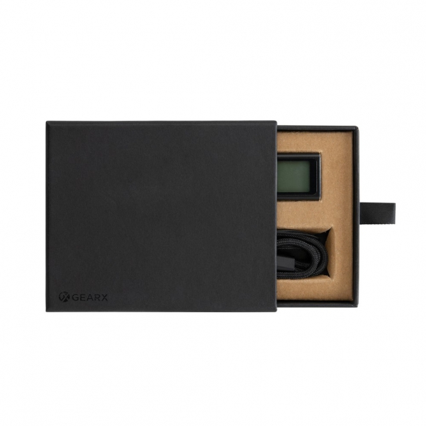 Dalmierz laserowy 30m Gear X, aluminium z recyklingu