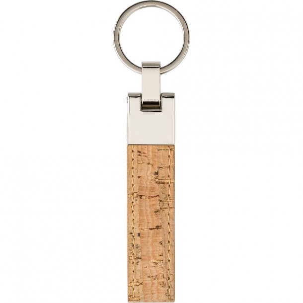 Korkowy brelok do kluczy