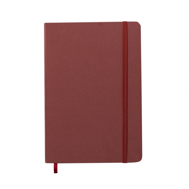 Notatnik ok. A5 z kartonu z recyklingu i papieru z owoców