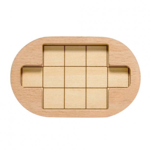 Drewniana gra zręcznościowa, 9 el.