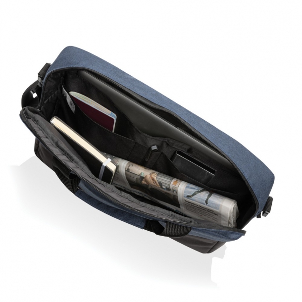 Torba na laptopa 15,6' AWARE™ Kazu, poliester z recyklingu