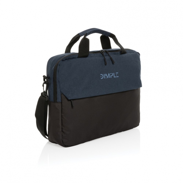 Torba na laptopa 15,6' AWARE™ Kazu, poliester z recyklingu