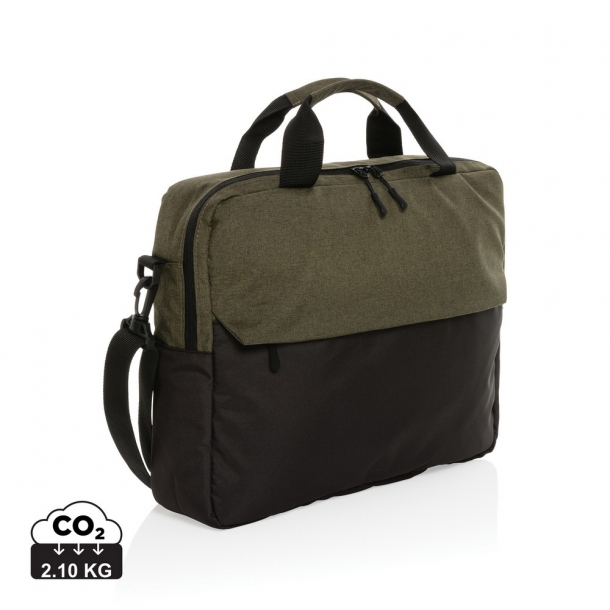 Torba na laptopa 15,6' AWARE™ Kazu, poliester z recyklingu