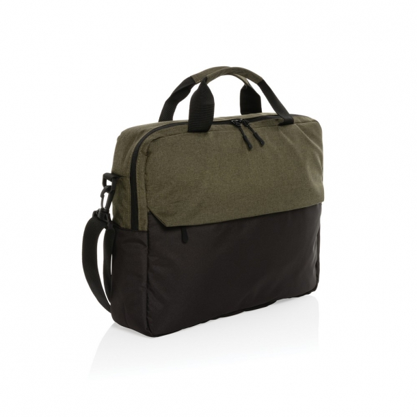 Torba na laptopa 15,6' AWARE™ Kazu, poliester z recyklingu