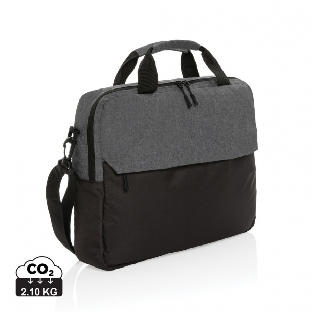 Torba na laptopa 15,6' AWARE™ Kazu, poliester z recyklingu