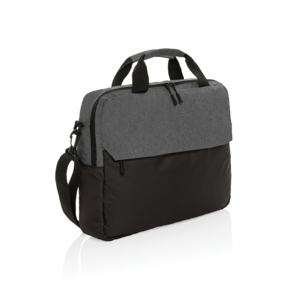 Torba na laptopa 15,6' AWARE™ Kazu, poliester z recyklingu