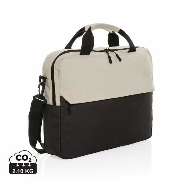 Torba na laptopa 15,6' AWARE™ Kazu, poliester z recyklingu