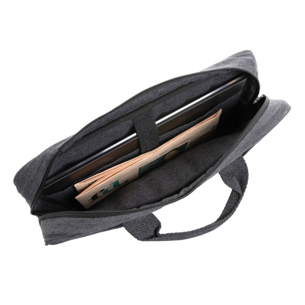 Torba na laptopa 15,4' AWARE™ Laluka, bawełna z recyklingu