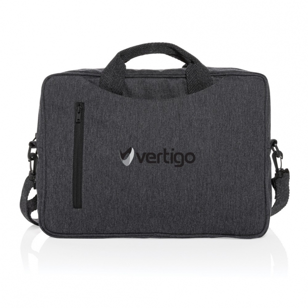 Torba na laptopa 15,4' AWARE™ Laluka, bawełna z recyklingu