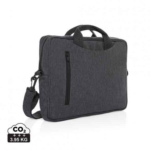 Torba na laptopa 15,4' AWARE™ Laluka, bawełna z recyklingu