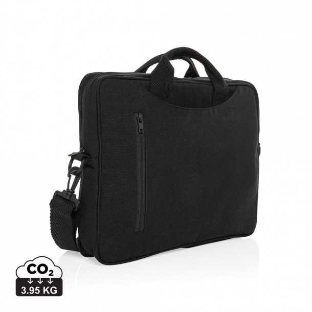 Torba na laptopa 15,4' AWARE™ Laluka, bawełna z recyklingu