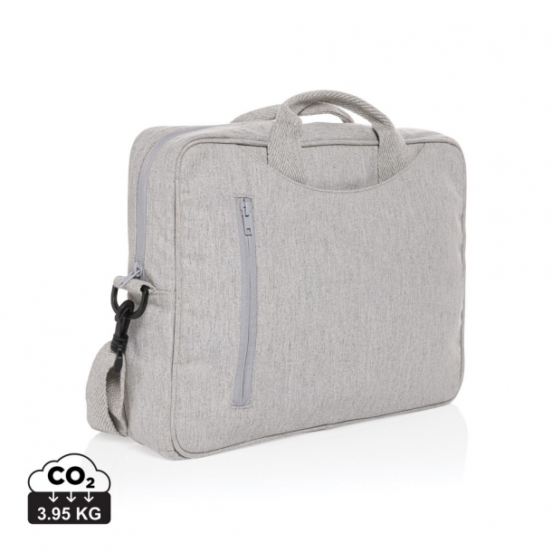 Torba na laptopa 15,4' AWARE™ Laluka, bawełna z recyklingu