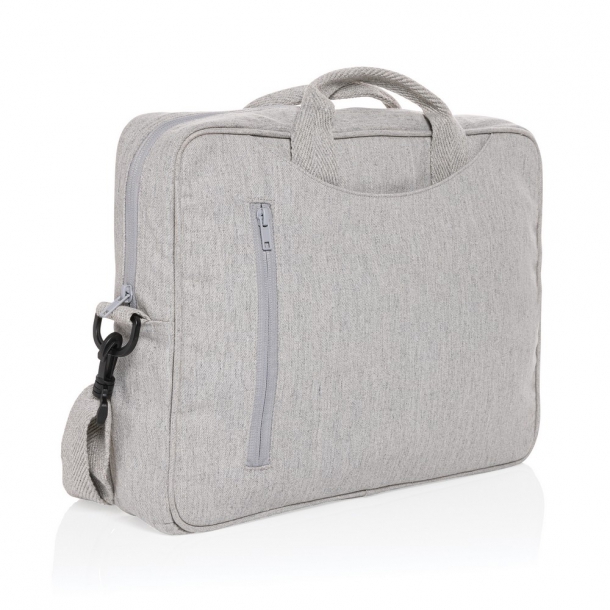 Torba na laptopa 15,4' AWARE™ Laluka, bawełna z recyklingu