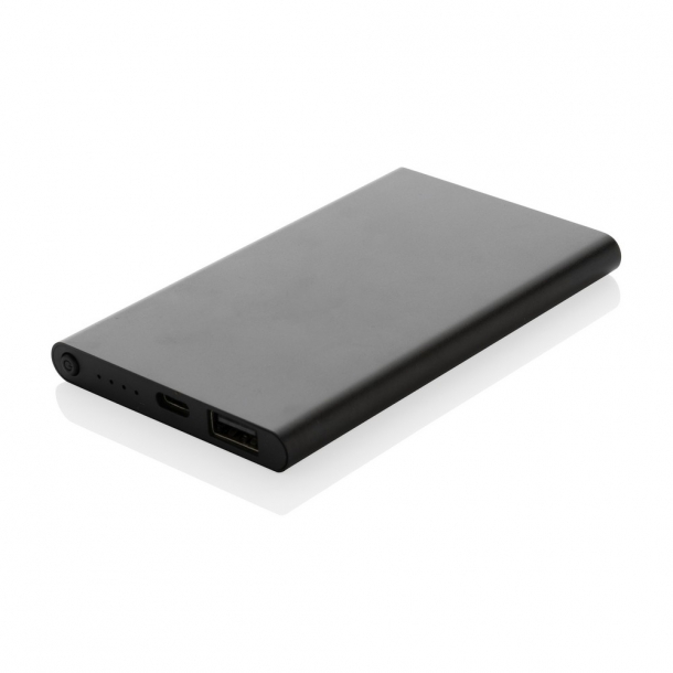 Power bank 4000 mAh z aluminium z recyklingu